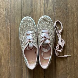 Keds x Kate Spade women’s glitter sneaker